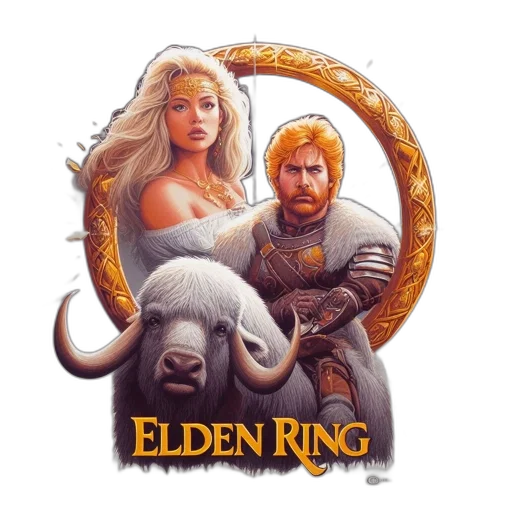 dragon, fantasy art, concept art, comic book art, pixel art, elden, ring, poster transparent PNG cut-out