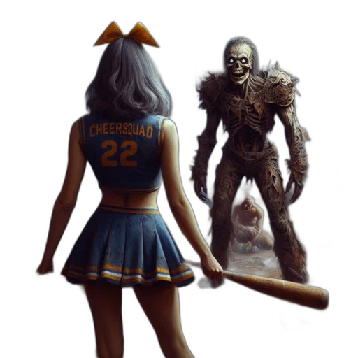 robot, creature, concept art, fantasy art, comic book art, 3d render, post-apocalyptic, stadium transparent PNG cut-out