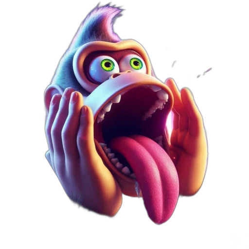 creature, mask, face, animal, concept art, 3d render, cartoon, photorealistic transparent PNG cut-out