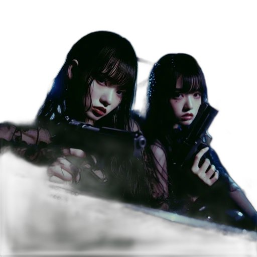 weapon, sword, photorealistic, 3d render, concept art, cyberpunk, neon lights, outer space transparent PNG cut-out