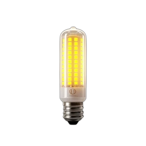3d render, 12w, smd, 352, led, corn, lamp transparent PNG cut-out