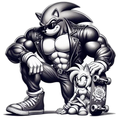 weapon, robot, concept art, comic book art, cartoon, pixel art, monochrome, muscular transparent PNG cut-out