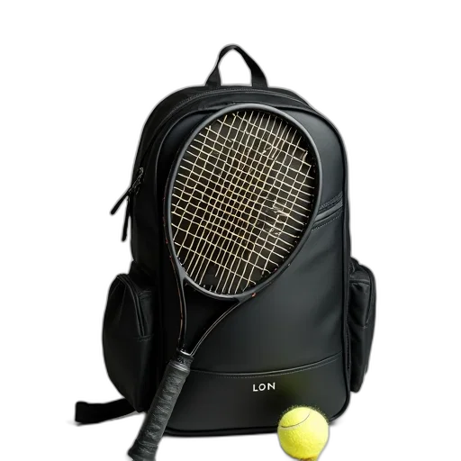 tennis, backpack, racquet, top transparent PNG cut-out