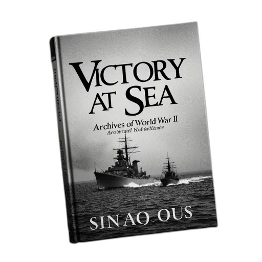 cover, book, titled, victory, sea, subtitle, archives, world transparent PNG cut-out