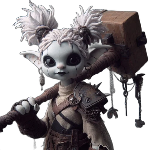 staff, creature, concept art, fantasy art, 3d render, comic book art, another, depiction transparent PNG cut-out
