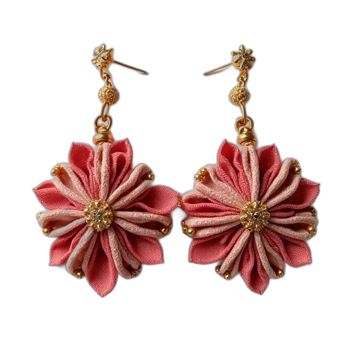 jewelry, two, pairs, fabric transparent PNG cut-out
