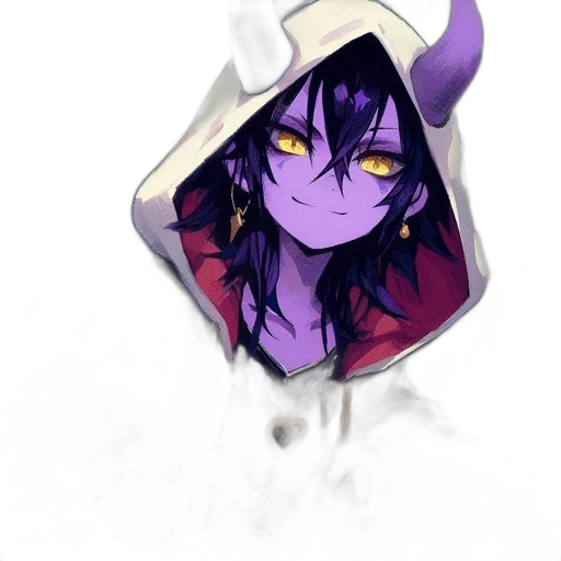 mask, hat, dragon, crown, pixel art, concept art, fantasy art, anime transparent PNG cut-out