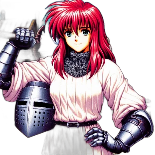 robot, sword, weapon, staff, vaporwave, pixel art, anime, concept art transparent PNG cut-out