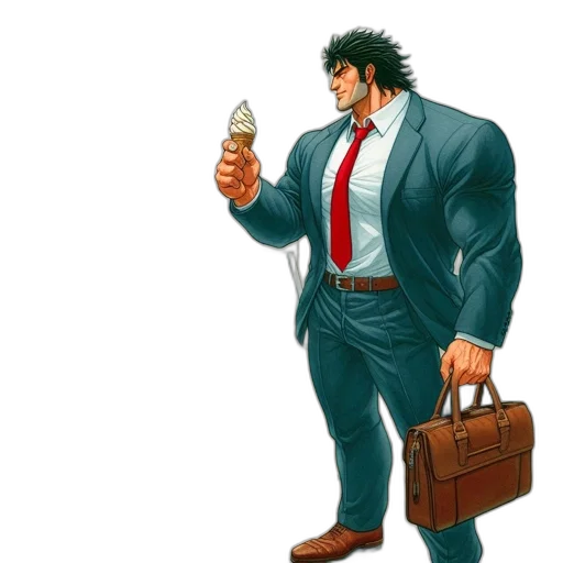 staff, jacket, weapon, bottle, concept art, comic book art, cartoon, pixel art transparent PNG cut-out