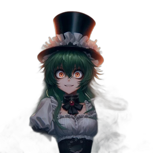 hat, mask, staff, robot, pixel art, concept art, fantasy art, anime transparent PNG cut-out