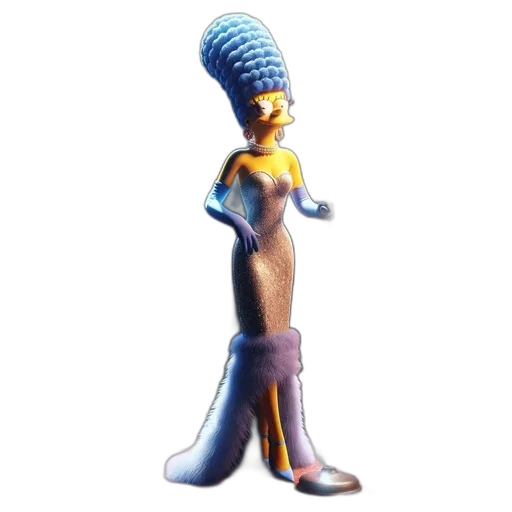staff, jewelry, crown, dress, 3d render, concept art, vaporwave, photorealistic transparent PNG cut-out