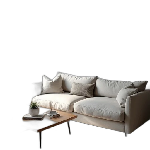 furniture, 3d render, photorealistic, concept art transparent PNG cut-out