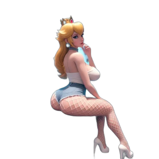 dress, crown, weapon, concept art, 3d render, pixel art, fantasy art, digitally-rendered transparent PNG cut-out