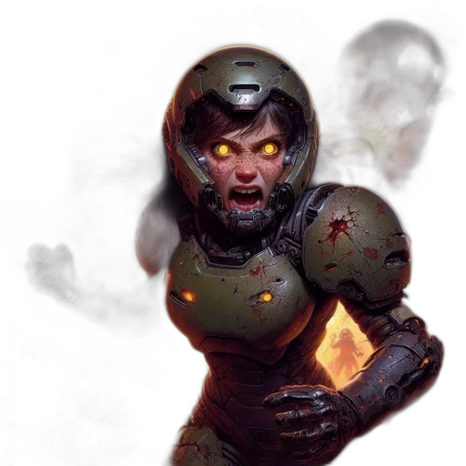 face, robot, creature, mask, concept art, comic book art, fantasy art, 3d render transparent PNG cut-out
