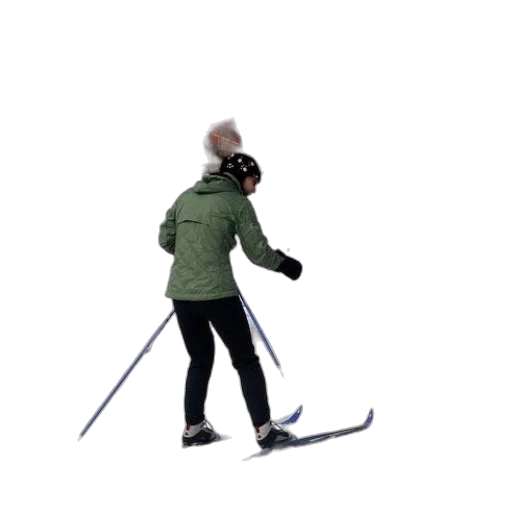 staff, weapon, jacket, 3d render, concept art, photorealistic, snow, person transparent PNG cut-out