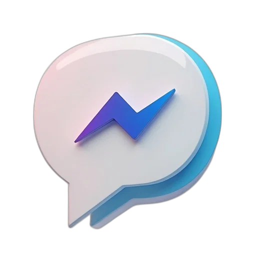 chat, icon, messenger transparent PNG cut-out