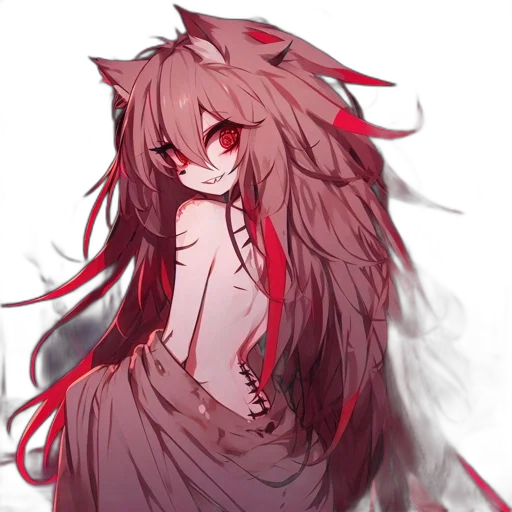 creature, dress, dragon, mask, pixel art, anime, concept art, fantasy art transparent PNG cut-out
