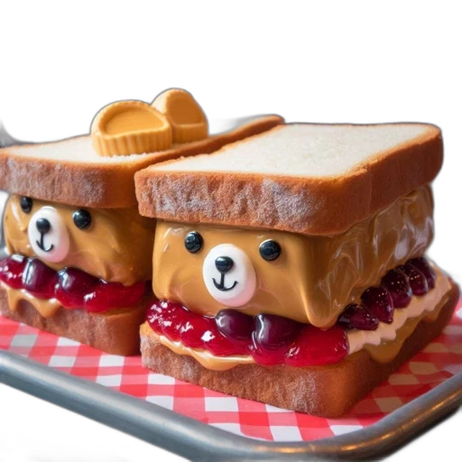 food, animal, shoes, crown, 3d render, photorealistic, concept art, playful transparent PNG cut-out