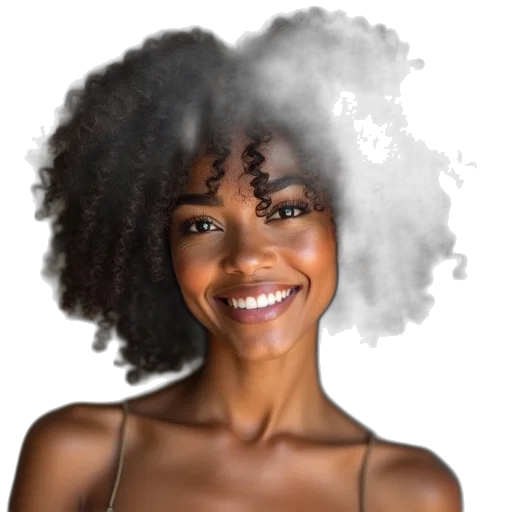 hair, hat, crown, face, photorealistic, 3d render, concept art, cartoon transparent PNG cut-out