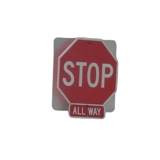 car, jewelry, weapon, 3d render, photorealistic, stop, sign, all transparent PNG cut-out