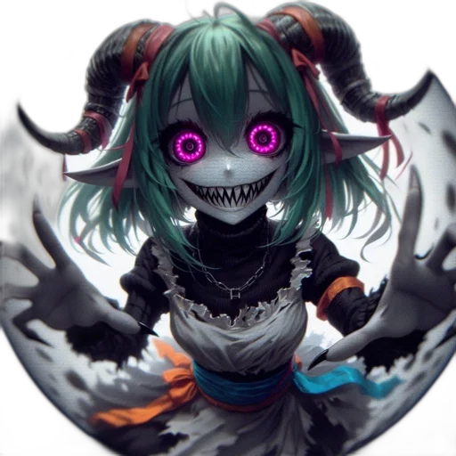 mask, creature, face, staff, fantasy art, concept art, pixel art, anime transparent PNG cut-out
