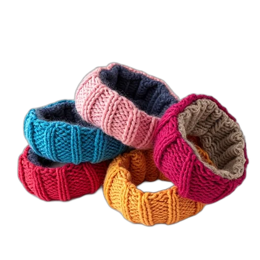 hat, jewelry, crown, colorful, neon, monochrome, collection, knitted transparent PNG cut-out