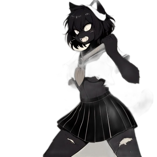 mask, dress, creature, staff, concept art, anime, pixel art, cartoon transparent PNG cut-out