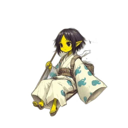 staff, creature, dragon, weapon, pixel art, concept art, fantasy art, anime transparent PNG cut-out