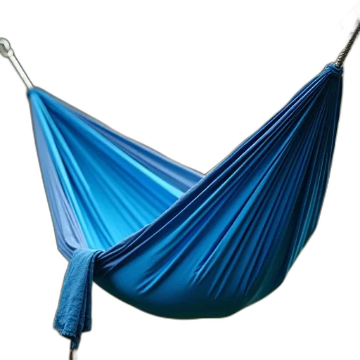 staff, umbrella, hat, jewelry, 3d render, photorealistic, blue, hammock transparent PNG cut-out
