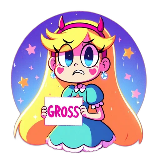 crown, dress, staff, creature, vaporwave, pixel art, anime, cartoon transparent PNG cut-out