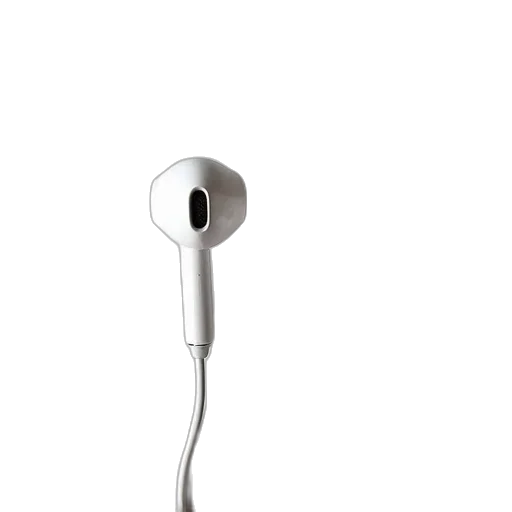 staff, weapon, jewelry, robot, 3d render, photorealistic, apple, earpods transparent PNG cut-out