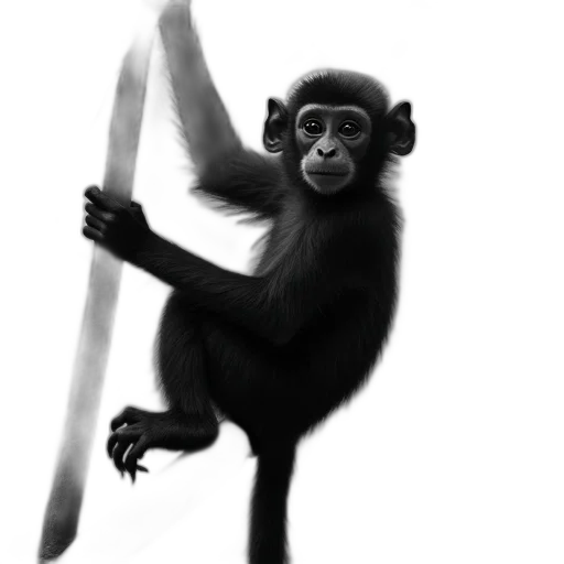 staff, animal, creature, weapon, concept art, photorealistic, 3d render, pencil sketch transparent PNG cut-out
