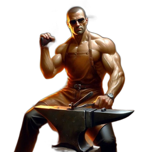 sword, weapon, staff, concept art, fantasy art, comic book art, photorealistic, armed transparent PNG cut-out