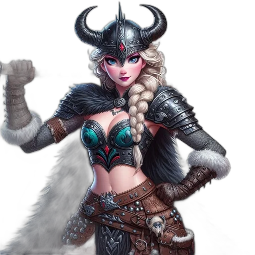 dragon, fantasy art, concept art, comic book art, pixel art, armored, woman, likely transparent PNG cut-out