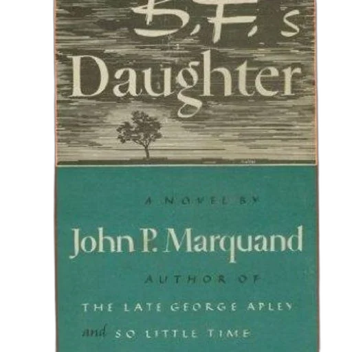 book, cover, titled, daughter, john, marquand, featuring, tree transparent PNG cut-out