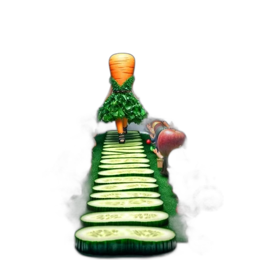 hat, tree, staff, dress, 3d render, concept art, pixel art, photorealistic transparent PNG cut-out