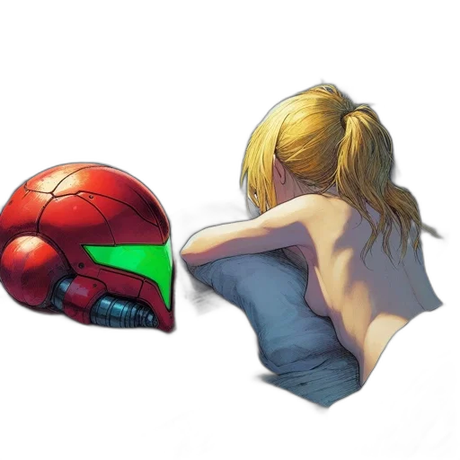 robot, mask, face, hat, concept art, pixel art, photorealistic, comic book art transparent PNG cut-out