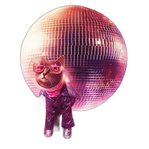 robot, animal, staff, jacket, vaporwave, 3d render, cyberpunk, concept art transparent PNG cut-out