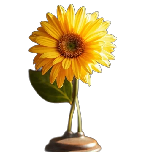 flower, crown, staff, jewelry, photorealistic, 3d render, oil painting, golden transparent PNG cut-out