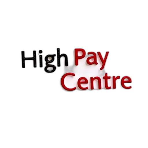 close-up, view, white, background, words, high, pay, centre transparent PNG cut-out