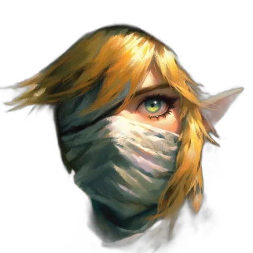 mask, face, dragon, staff, concept art, fantasy art, watercolor, photorealistic transparent PNG cut-out