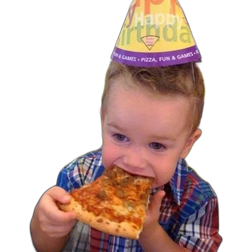 hat, food, crown, face, young, boy, wearing, birthday transparent PNG cut-out