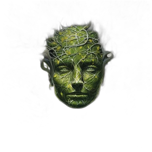 mask, face, crown, creature, photorealistic, 3d render, fantasy art, concept art transparent PNG cut-out