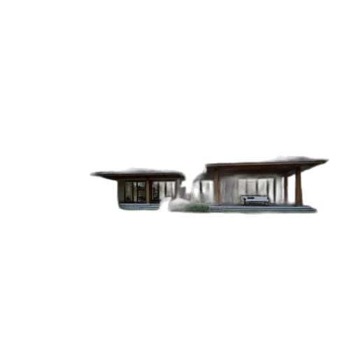 building, 3d render, photorealistic, concept art transparent PNG cut-out