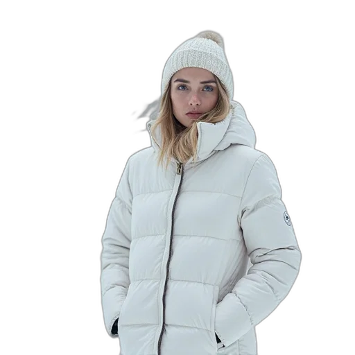 jacket, 3d render, monochrome, almay transparent PNG cut-out