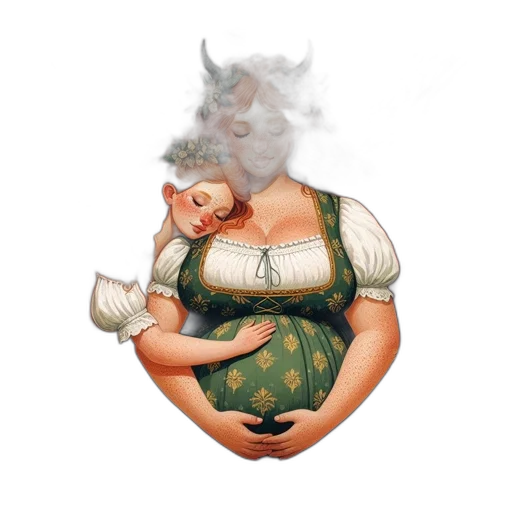 dragon, dress, mask, face, concept art, fantasy art, pixel art, photorealistic transparent PNG cut-out