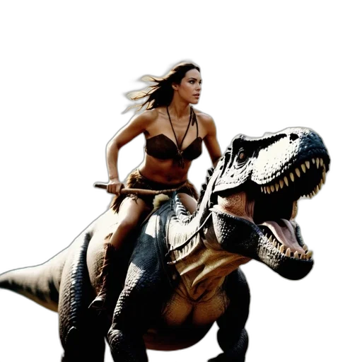dragon, animal, creature, concept art, fantasy art, photorealistic, 3d render, woman transparent PNG cut-out