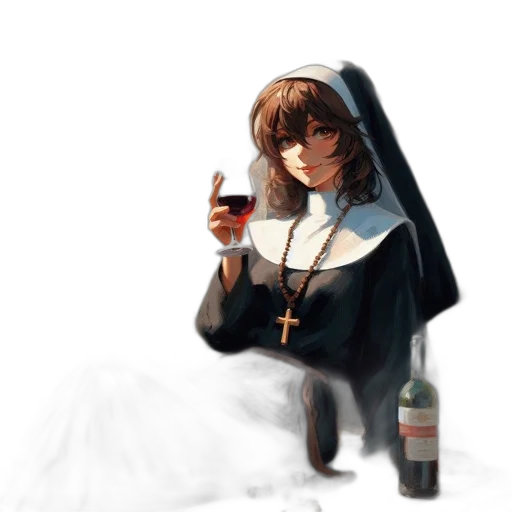 bottle, pixel art, concept art, oil painting, photorealistic, monochrome, dark, animated transparent PNG cut-out
