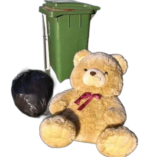 furniture, robot, animal, shoes, 3d render, photorealistic, concept art, teddy transparent PNG cut-out