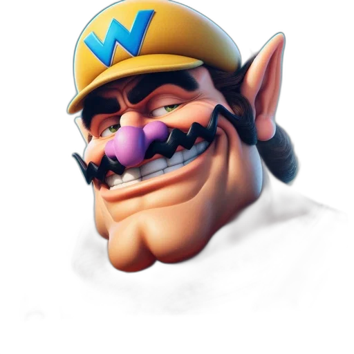 face, mask, hat, crown, 3d render, concept art, photorealistic, fantasy art transparent PNG cut-out